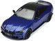 2020 BMW M4 G82 Coupe Portimao Blue Metallic Carbon Top Limited Edition 1300 pieces Worldwide 1/18 Model Car GT Spirit GT851