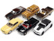 Classic Gold Collection 2022 Set B of 6 Cars Release 1 1/64 Diecast Model Cars Johnny Lightning JLCG028 B