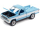 1984 Ford Ranger XL Pickup Truck Light Blue White Sides Classic Gold Collection Series Limited Edition 12108 pieces Worldwide 1/64 Diecast Model Car Johnny Lightning JLCG028-JLSP224 A
