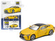 Lexus LC500 Yellow Metallic Black Top White Interior 1st Special Edition Limited Edition 960 pieces 1/64 Diecast Model Car Era Car LS21LCRF60