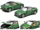 Lexus LC500 Nori Green Metallic Black Top Limited Edition 1200 pieces 1/64 Diecast Model Car Era Car LS21LCRN60
