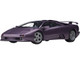 Lamborghini Diablo SE30 Jota Viola SE30 Purple Metallic Blue Interior 1/18 Model Car Autoart 79142