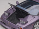 Lamborghini Diablo SE30 Jota Viola SE30 Purple Metallic Blue Interior 1/18 Model Car Autoart 79142
