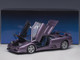 Lamborghini Diablo SE30 Jota Viola SE30 Purple Metallic Blue Interior 1/18 Model Car Autoart 79142