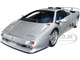 Lamborghini Diablo SE30 Jota Titanio Silver Metallic 1/18 Model Car Autoart 79143