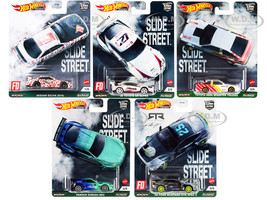 Slide Street 5 piece Set Car Culture Series Diecast Model Cars Hot Wheels FPY86-957E