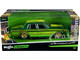 1987 Chevrolet Caprice Green Metallic with Graphics Lowriders Classic Muscle Series 1/26 Diecast Model Car Maisto 31044