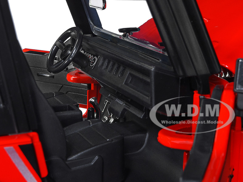 1992 Jeep Wrangler DV8 Off-Road Red Matt Black Stripes Extra