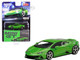 Lamborghini Huracan EVO Verde Mantis Green Metallic Limited Edition 4200 pieces Worldwide 1/64 Diecast Model Car True Scale Miniatures MGT00328