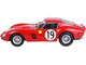 Ferrari 250 GTO S/N 3705GT #19 Jean Guichet Pierre Noblet 2nd Place 24H Le Mans 1962 DISPLAY CASE Limited Edition 500 pieces Worldwide 1/18 Model Car BBR BBR1854