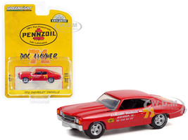 1972 Chevrolet Chevelle #71 Doc Mayner Pennzoil J. Gallery Drainage Winthrop IA Hobby Exclusive 1/64 Diecast Model Car Greenlight 30315