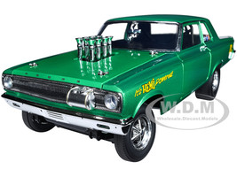 1965 Dodge Coronet AWB Custom Green Metallic Limited Edition 450 pieces Worldwide 1/18 Diecast Model Car ACME A1806507
