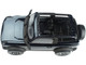 2022 Ford Bronco Badlands Edition Open Top Dark Blue 1/18 Model Car GT Spirit ACME US050