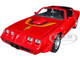 1979 Pontiac Firebird Trans Am Red Bird Graphic Hood Fire-Am 1/18 Diecast Model Car Greenlight 13613