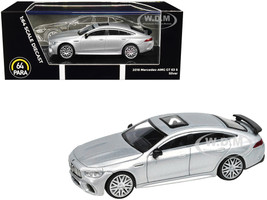 2018 Mercedes-AMG GT 63 S with Sunroof Silver Metallic 1/64 Diecast Model Car Paragon Models PA-55283