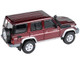 2014 Toyota Land Cruiser 76 Merlot Red Metallic 1/64 Diecast Model Car Paragon Models PA-55313