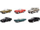 Hollywood Series Set of 6 pieces Release 34 1/64 Diecast Model Cars Greenlight 44940