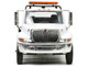 International DuraStar 4400 Flatbed Tow Truck White 1/24 Diecast Model Jada 34040