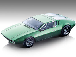 1971 De Tomaso Mangusta Tara Green Metallic Mythos Series Limited Edition 100 pieces Worldwide 1/18 Model Car Tecnomodel TM18-24H