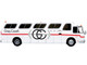 1966 GM PD4107 Buffalo Coach Bus Gray Coach Destination Pearson Airport Toronto Ontario Canada Vintage Bus Motorcoach Collection 1/87 HO Diecast Model Iconic Replicas 87-0281