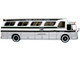 1966 GM PD4107 Buffalo Coach Bus Peter Pan Bus Lines Destination Providence Rhode Island Vintage Bus Motorcoach Collection 1/87 HO Diecast Model Iconic Replicas 87-0286