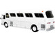 1966 GM PD4107 Buffalo Coach Bus Blank White Vintage Bus Motorcoach Collection 1/87 HO Diecast Model Iconic Replicas 87-0288