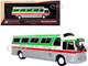 1966 GM PD4107 Buffalo Coach Bus Indiana Motor Bus Company Destination Indianapolis Vintage Bus Motorcoach Collection 1/87 HO Diecast Model Iconic Replicas 87-0291