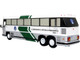 MCI MC-12 Coach Classic Bus US Immigration Naturalization Service Vintage Bus Motorcoach Collection 1/87 HO Diecast Model Iconic Replicas 87-0343