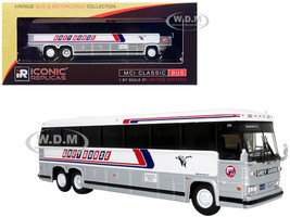 Allander Travel Bova Futura Bus Fertigmodell aus Die-Cast Metall in Vitrine 1:72 