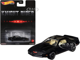 K.I.T.T. Black Knight Rider 1982 TV Series Diecast Model Car Hot Wheels GRL67