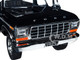 1978 Ford Bronco Custom Open Top Black Timeless Legends Series 1/24 Diecast Model Car Motormax 79374