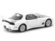 Mazda RX-7 FD3S Mazdaspeed A-Spec RHD Right Hand Drive Chaste White Carbon Hood Global64 Series 1/64 Diecast Model Car Tarmac Works T64G-012-WH