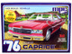 Skill 2 Model Kit 1976 Chevrolet Caprice with Trailer 3-in-1 Kit 1/25 Scale Model MPC MPC963M