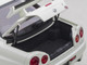 Nissan Skyline GT-R R34 V-Spec II RHD Right Hand Drive White Pearl 1/18 Model Car Autoart AA77406
