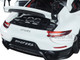 Porsche 911 991.2 GT2 RS Weissach Package White Carbon Stripes 1/18 Model Car Autoart 78171