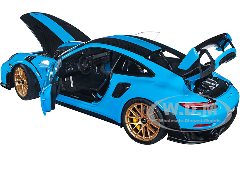 Porsche 911 991.2 GT2 RS Weissach Package Miami Blue Carbon