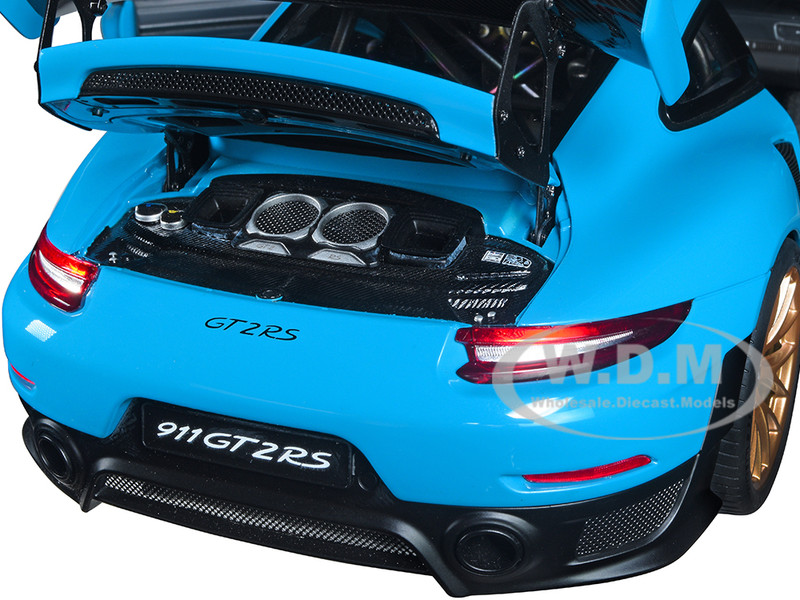 Porsche 911 991.2 GT2 RS Weissach Package Miami Blue Carbon