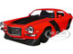 1971 Chevrolet Camaro Z/28 Red Matt Black Stripes Bigtime Muscle Series 1/24 Diecast Model Car Jada 33879