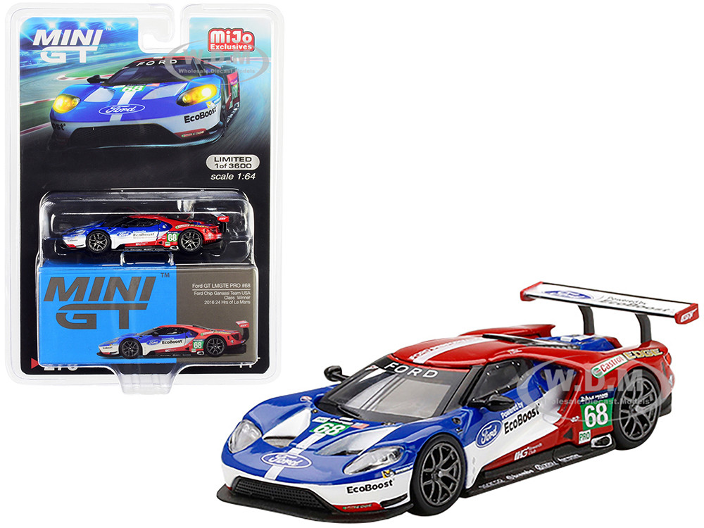 Ford GT LMGTE PRO #68 Chip Ganassi Team USA 24H Le Mans Class Winner 2016  Limited