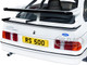 1987 Ford Sierra RS500 RHD Right Hand Drive White Black Stripes 1/18 Diecast Model Car Solido S1806104