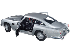1964 Aston Martin DB5 RHD Right Hand Drive Birch Silver Metallic 1/18 Diecast Model Car Solido S1807101