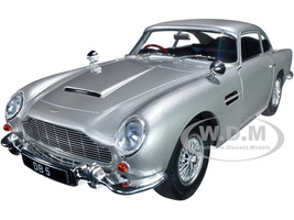 1964 Aston Martin DB5 RHD Right Hand Drive Birch Silver Metallic 1/18 Diecast Model Car Solido S1807101