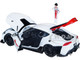 2020 Toyota Supra White  Rick Hunter Diecast Figurine Robotech Hollywood Rides Series 1/24 Diecast Model Car Jada 33685