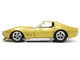 1969 Chevrolet Corvette Stingray ZL-1 Gold Metallic with Black Stripe Bigtime Muscle Series 1/24 Diecast Model Car Jada 33863