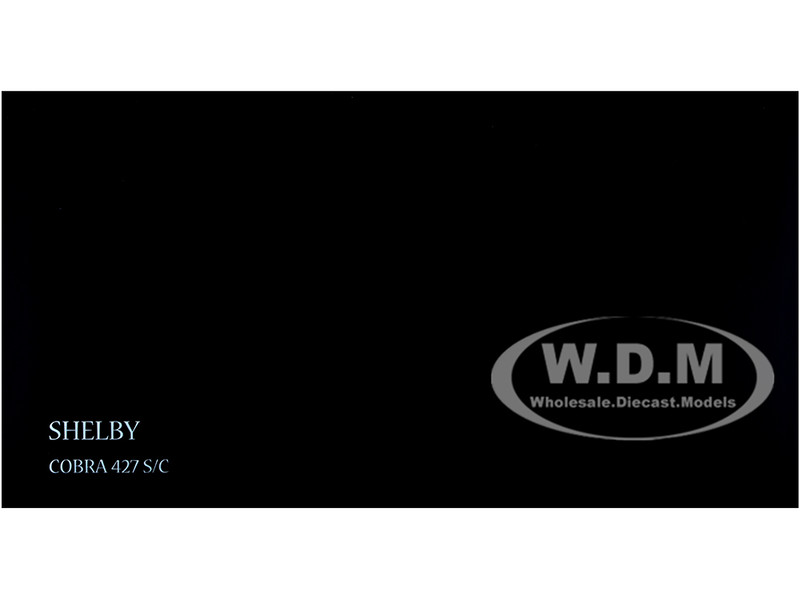 Shelby Cobra 427 S/C Dark Blue Metallic With White Stripes 1/18 Diecast Model Car By Kyosho -Closeout Items Sales 08047DBL 6 30212.1661540933.800.600