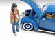 Beach Girl Gina Figurine for 1/18 Scale Models American Diorama AD76314