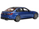 BMW M3 Competition G80 Portimao Blue Metallic with Carbon Top 1/18 Model Car Top Speed TS0341