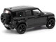 Land Rover Defender 110 Black Metallic Global64 Series 1/64 Diecast Model Car Tarmac Works T64G-020-BK