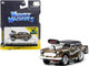 1955 Chevrolet Nomad Gasser Gold Metallic with Black Top Mad Wagon 1/64 Diecast Model Car Muscle Machines 15557gld