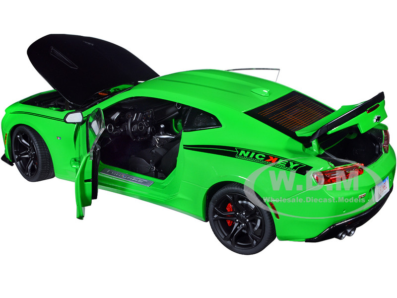 2017 Chevrolet Nickey Camaro SS 1LE Krypton Green with Matt Black
